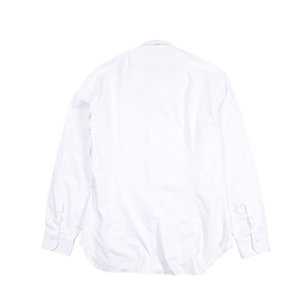 SALE｜BARBA コットン100% ホリゾンタルカラードレスシャツ / cucito a mamo 手縫い仕立て｜435652｜GUARDAROBA MILANO OFFICIAL STORE