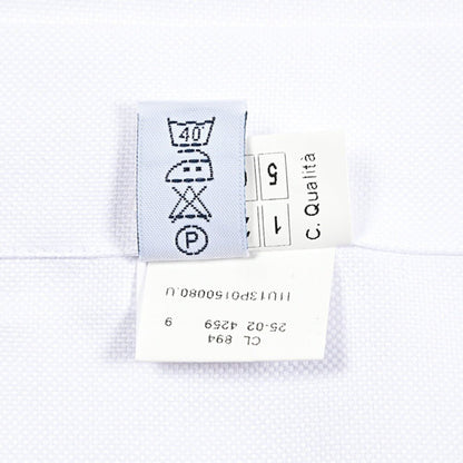 SALE｜BARBA コットン100% ホリゾンタルカラードレスシャツ / cucito a mamo 手縫い仕立て｜435652｜GUARDAROBA MILANO OFFICIAL STORE