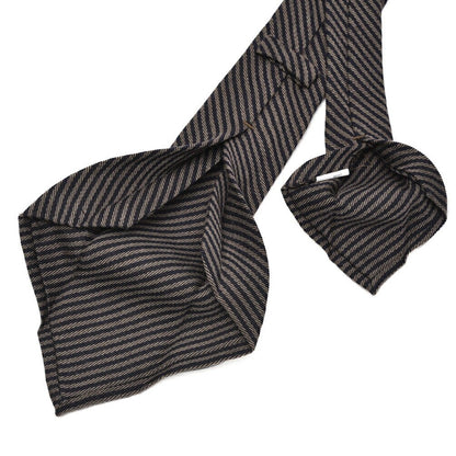 SALE｜BARBA ヴァージンウールシルク レジメンタル柄ネクタイ(セッテピエゲ)｜428373｜GUARDAROBA MILANO OFFICIAL STORE