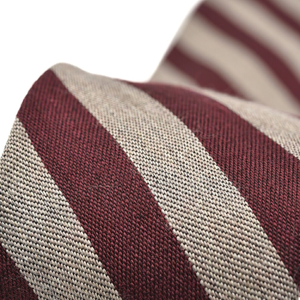 SALE｜BARBA ヴァージンウールシルク レジメンタル柄ネクタイ(セッテピエゲ)｜428375｜GUARDAROBA MILANO OFFICIAL STORE