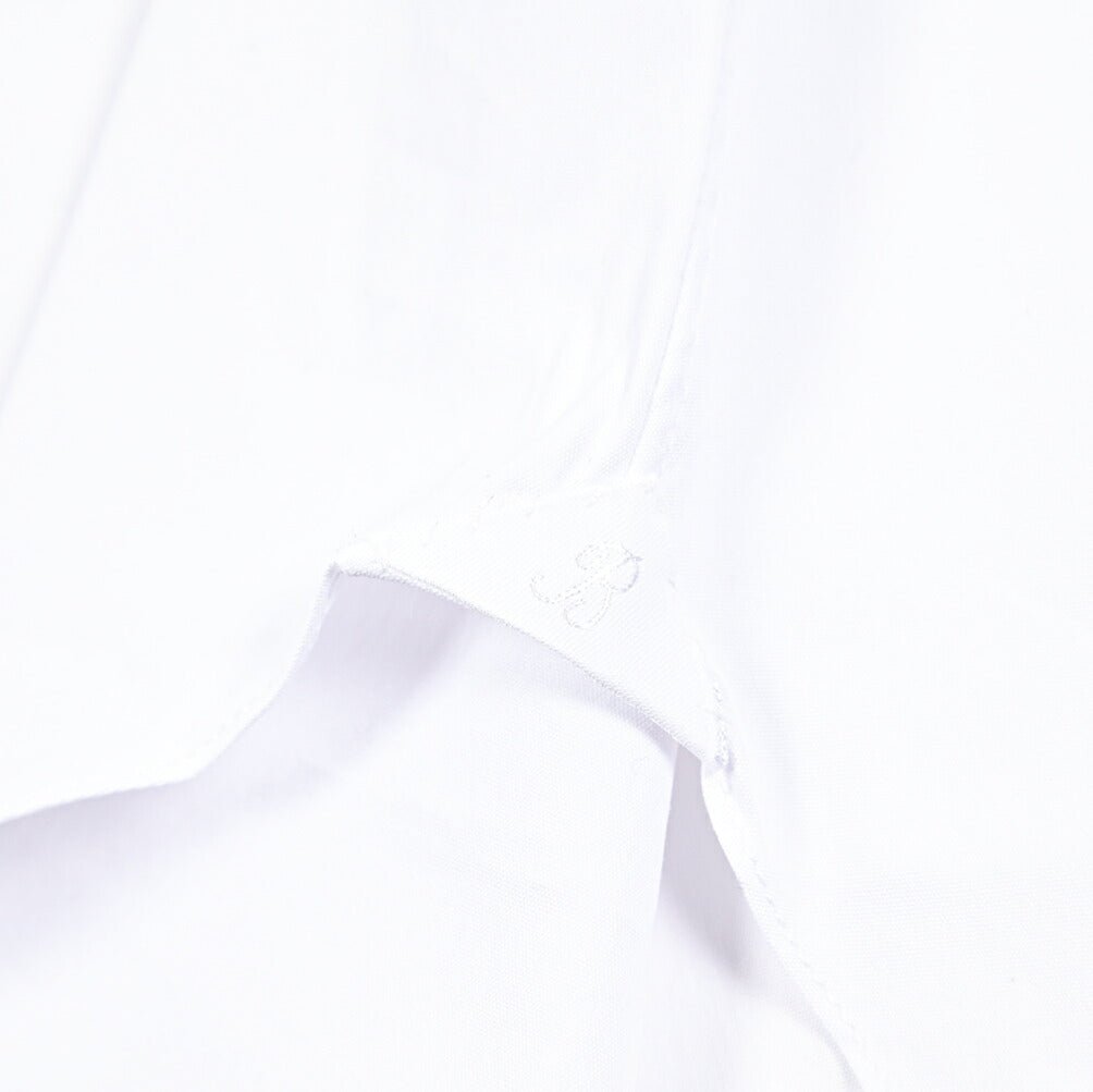 SALE｜BARBA ストレッチコットン ホリゾンタルカラードレスシャツ / cucito a mamo 手縫い仕立て｜435644｜GUARDAROBA MILANO OFFICIAL STORE