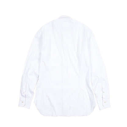 SALE｜BARBA ストレッチコットン ホリゾンタルカラードレスシャツ / cucito a mamo 手縫い仕立て｜435644｜GUARDAROBA MILANO OFFICIAL STORE