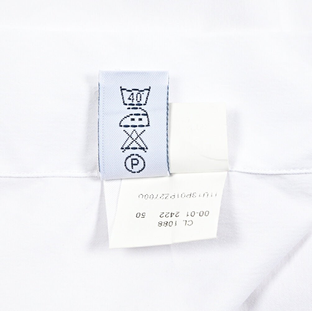 SALE｜BARBA ストレッチコットン ホリゾンタルカラードレスシャツ / cucito a mamo 手縫い仕立て｜435647-39｜GUARDAROBA MILANO OFFICIAL STORE