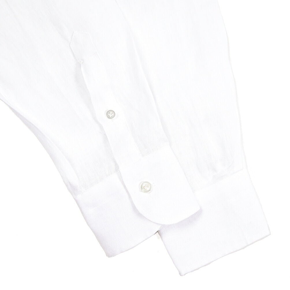 SALE｜BARBA CULTO リネン100% スキッパーカラーシャツ 開襟シャツ｜435697｜GUARDAROBA MILANO OFFICIAL STORE