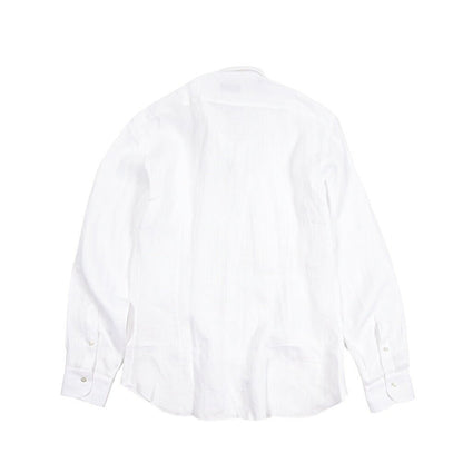 SALE｜BARBA CULTO リネン100% スキッパーカラーシャツ 開襟シャツ｜435697｜GUARDAROBA MILANO OFFICIAL STORE