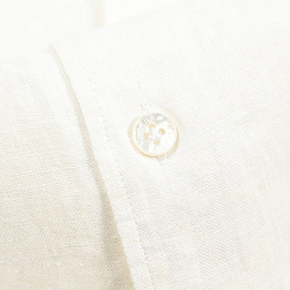 SALE｜BARBA CULTO リネン100% スキッパーカラーシャツ 開襟シャツ｜435698｜GUARDAROBA MILANO OFFICIAL STORE