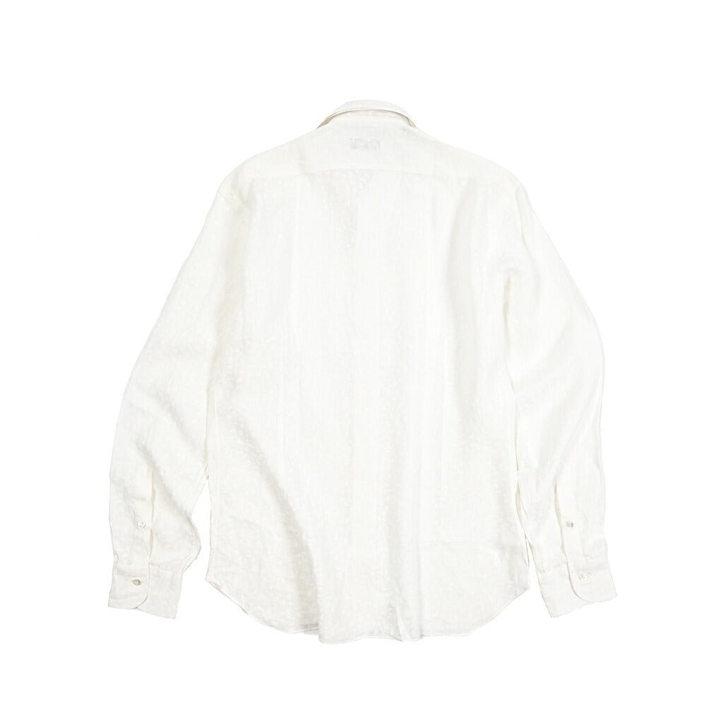 SALE｜BARBA CULTO リネン100% スキッパーカラーシャツ 開襟シャツ｜435698｜GUARDAROBA MILANO OFFICIAL STORE