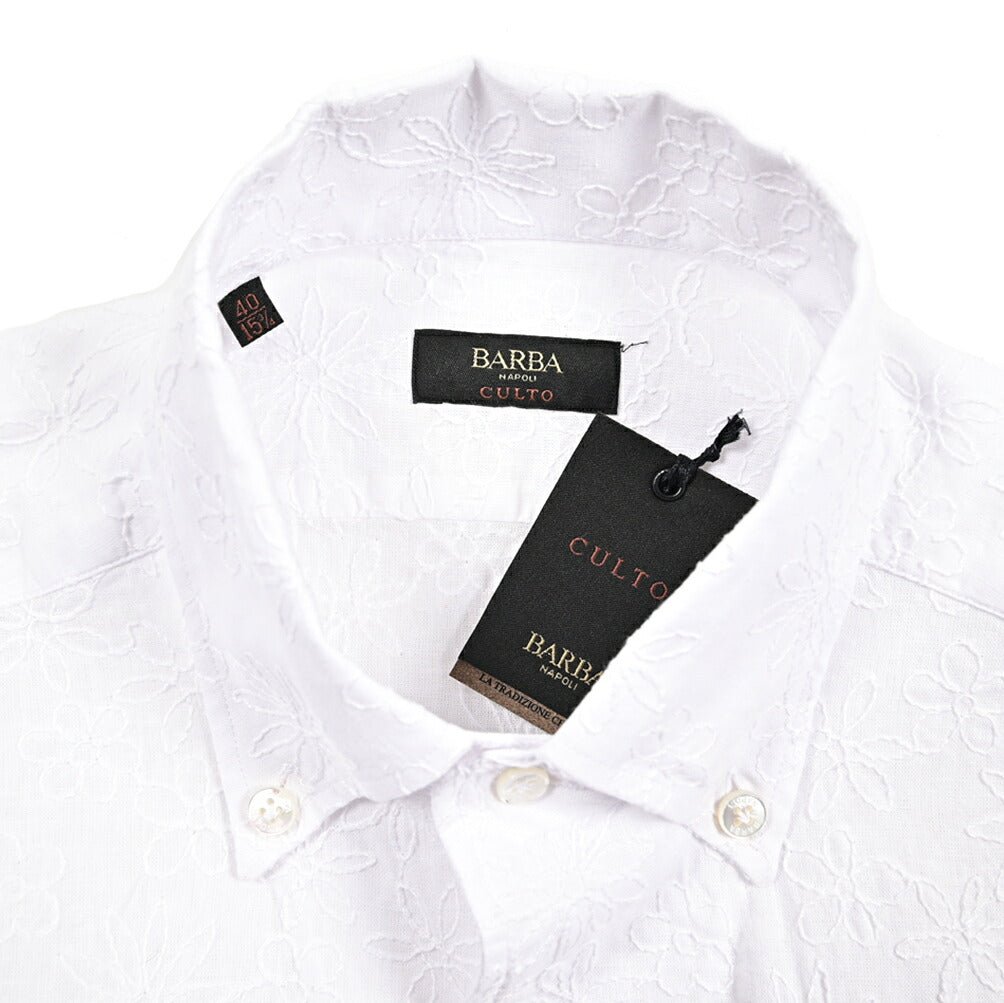 SALE｜BARBA CULTO コットン100% ボタンダウンシャツ｜435700｜GUARDAROBA MILANO OFFICIAL STORE