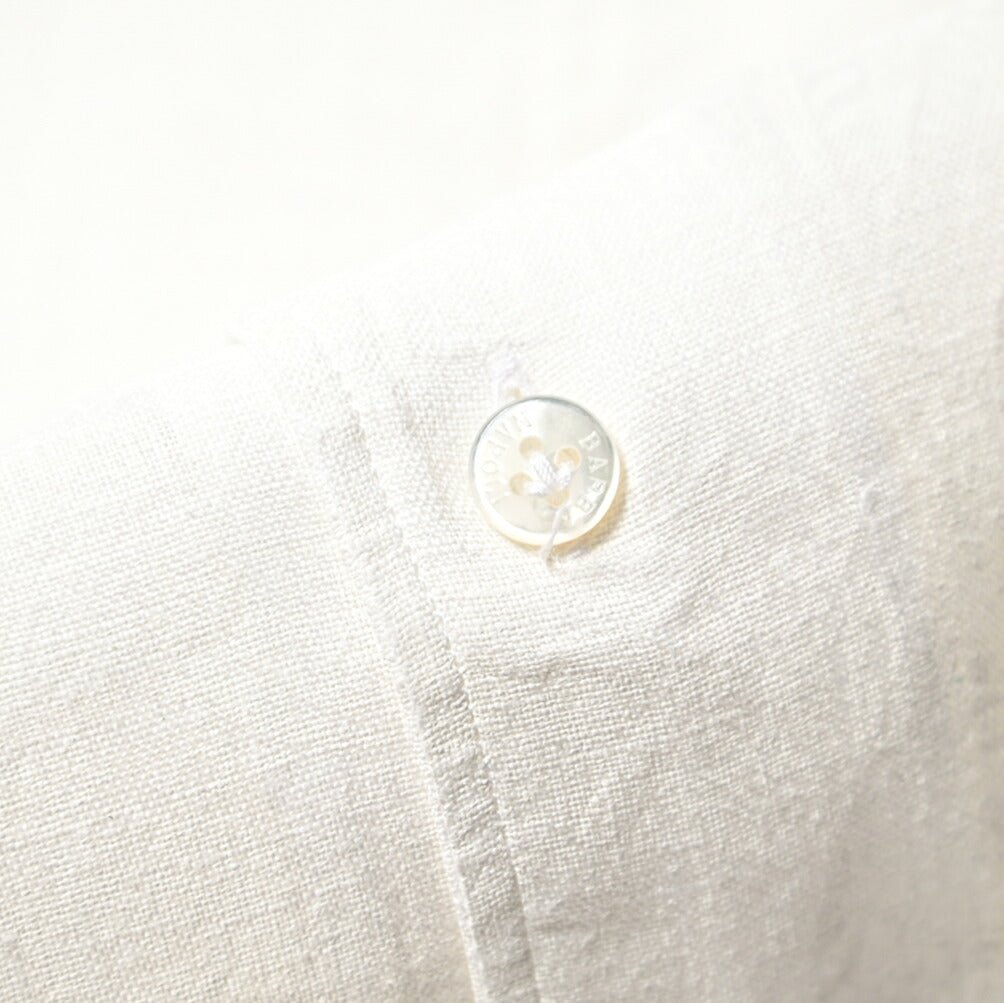 SALE｜BARBA CULTO リネン100% スキッパーカラーシャツ 開襟シャツ｜435701｜GUARDAROBA MILANO OFFICIAL STORE