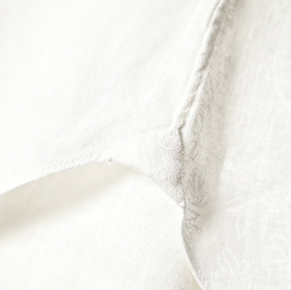 SALE｜BARBA CULTO リネン100% スキッパーカラーシャツ 開襟シャツ｜435701｜GUARDAROBA MILANO OFFICIAL STORE