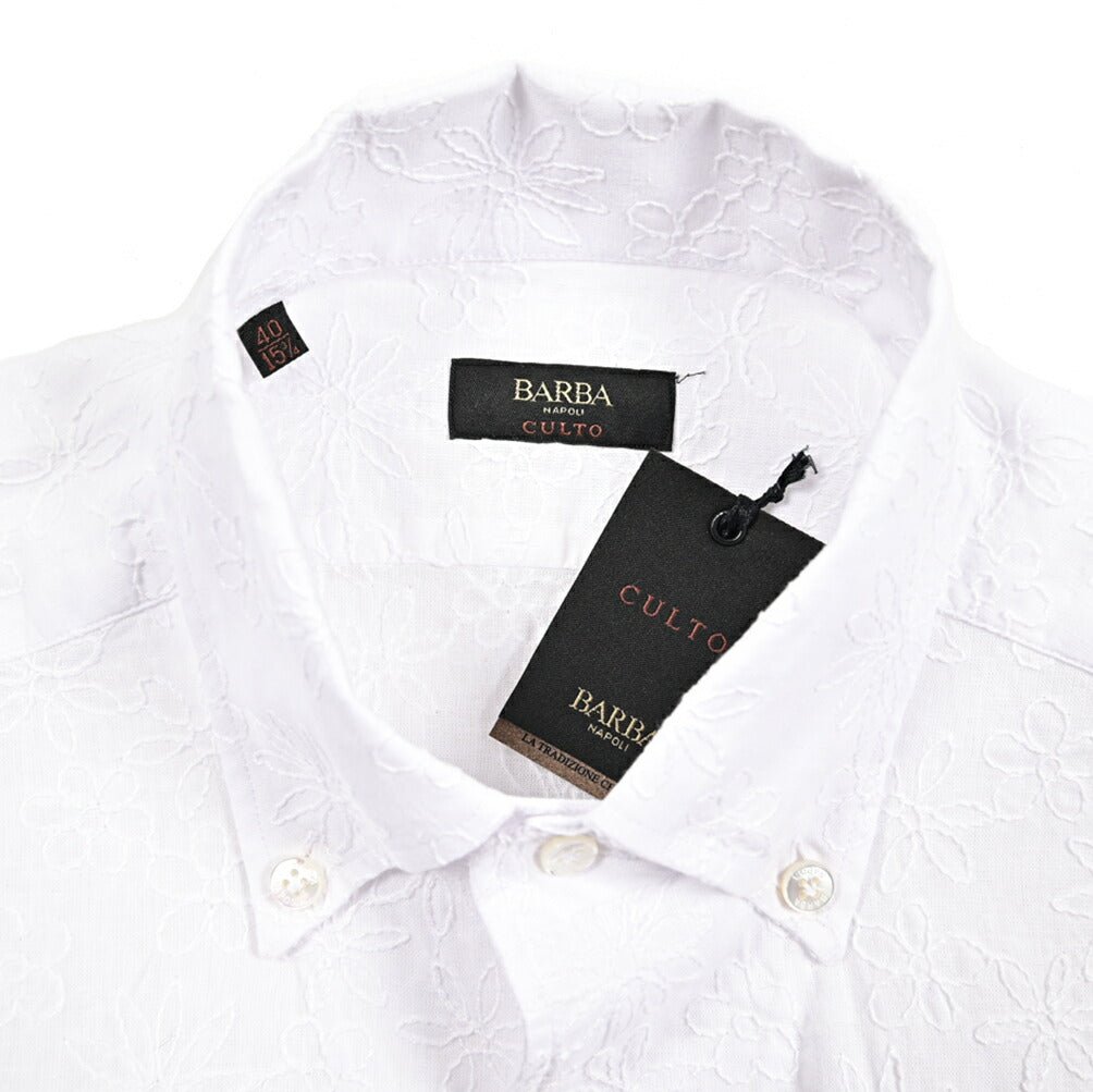 SALE｜BARBA CULTO コットン100% ボタンダウンシャツ｜436072｜GUARDAROBA MILANO OFFICIAL STORE