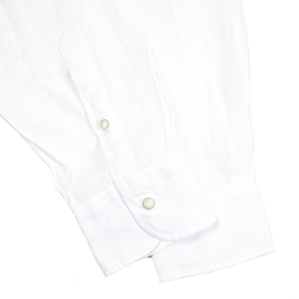 SALE｜BARBA DANDYLIFE The Vintage Shirt リネン100% プルオーバースキッパーカラーシャツ｜435693-39｜GUARDAROBA MILANO OFFICIAL STORE