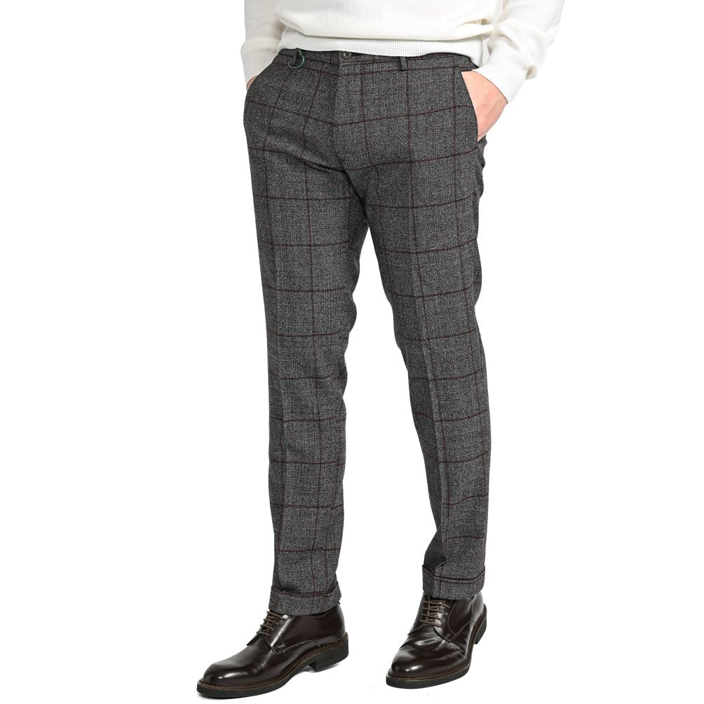 SALE｜BERWICH ヴァージンウール100％ ノータックスラックス｜412035 - 46｜GUARDAROBA MILANO OFFICIAL STORE