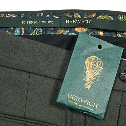 SALE｜BERWICH BARBER ウール100% ツータックスラックス｜GUARDAROBA MILANO OFFICIAL STORE
