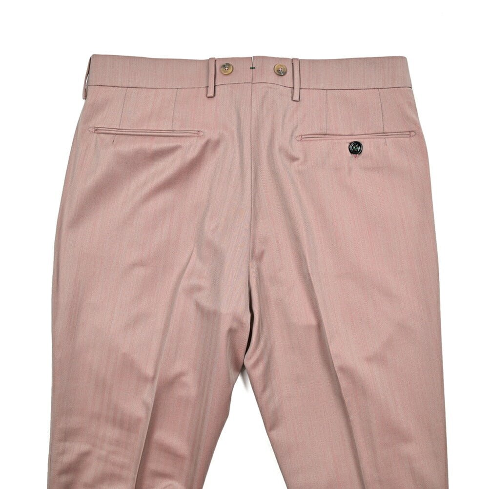 SALE｜BERWICH "BARBER" ヴァージンウール100% ツータックスラックス(ソラーロ)｜422033 - 52｜GUARDAROBA MILANO OFFICIAL STORE