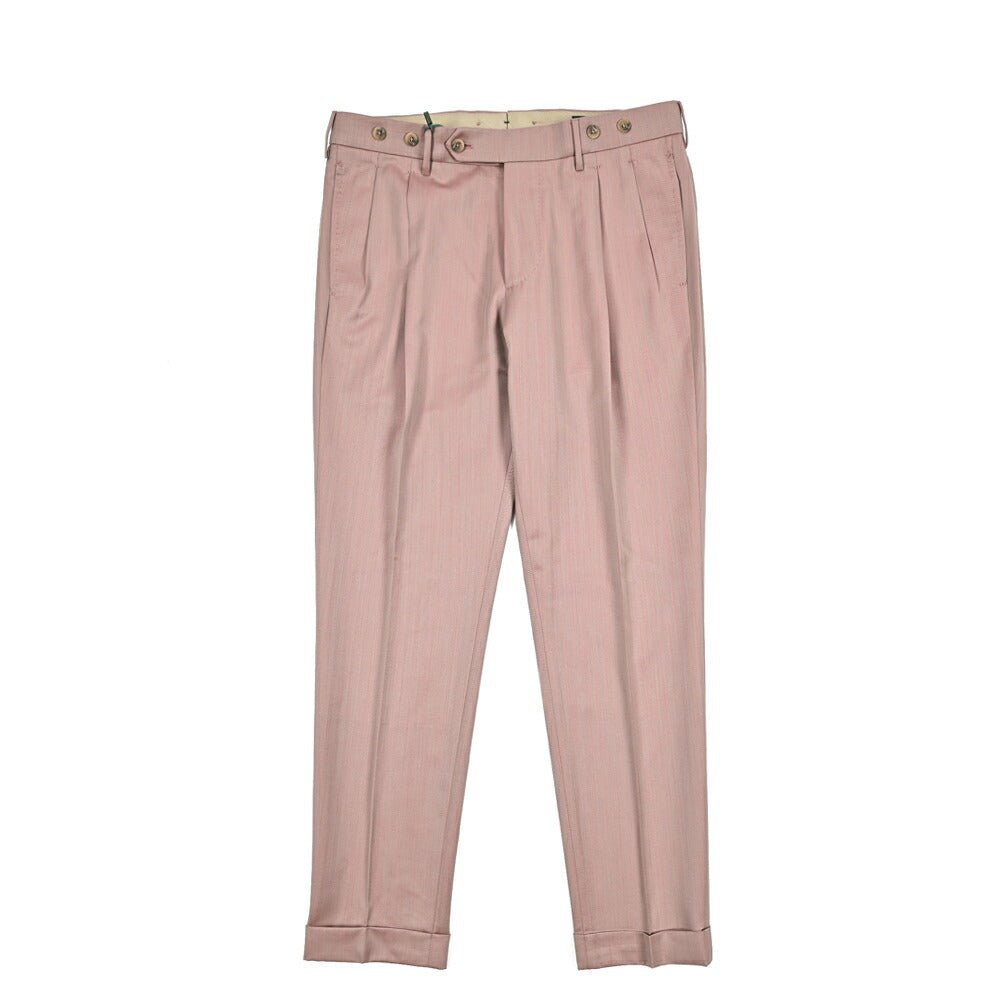 SALE｜BERWICH "BARBER" ヴァージンウール100% ツータックスラックス(ソラーロ)｜422033 - 52｜GUARDAROBA MILANO OFFICIAL STORE