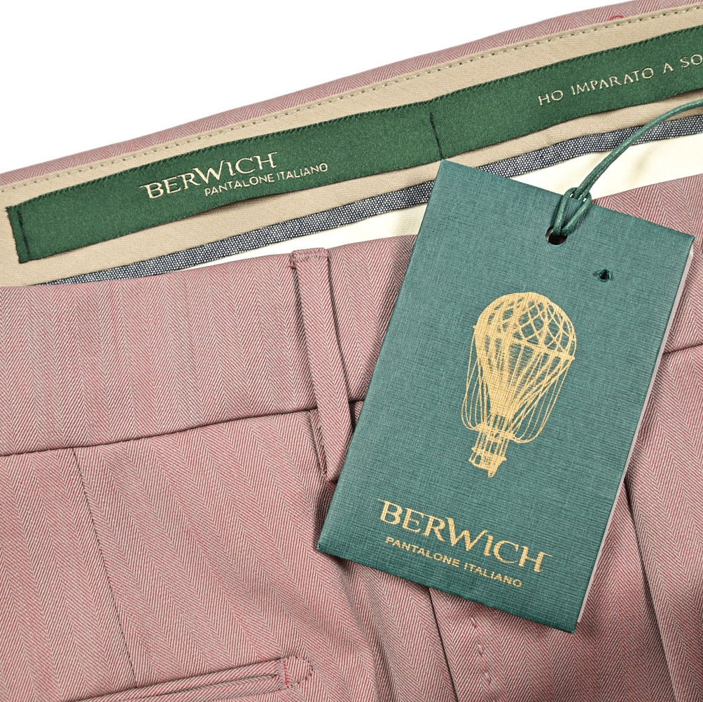 SALE｜BERWICH "BARBER" ヴァージンウール100% ツータックスラックス(ソラーロ)｜422033 - 52｜GUARDAROBA MILANO OFFICIAL STORE