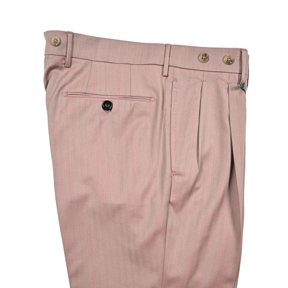 SALE｜BERWICH "BARBER" ヴァージンウール100% ツータックスラックス(ソラーロ)｜422033 - 52｜GUARDAROBA MILANO OFFICIAL STORE