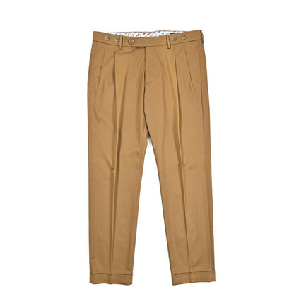 SALE｜BERWICH "BARBER" ストレッチコットン ツータックスラックス｜424925 - 46｜GUARDAROBA MILANO OFFICIAL STORE