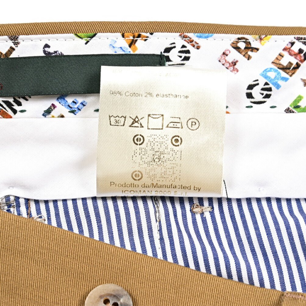 SALE｜BERWICH "BARBER" ストレッチコットン ツータックスラックス｜424925 - 46｜GUARDAROBA MILANO OFFICIAL STORE