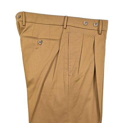 SALE｜BERWICH "BARBER" ストレッチコットン ツータックスラックス｜424925 - 46｜GUARDAROBA MILANO OFFICIAL STORE