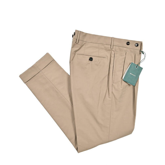 SALE｜BERWICH "BARBER" コットンナイロン ツータックパンツ｜425296 - 46｜GUARDAROBA MILANO OFFICIAL STORE