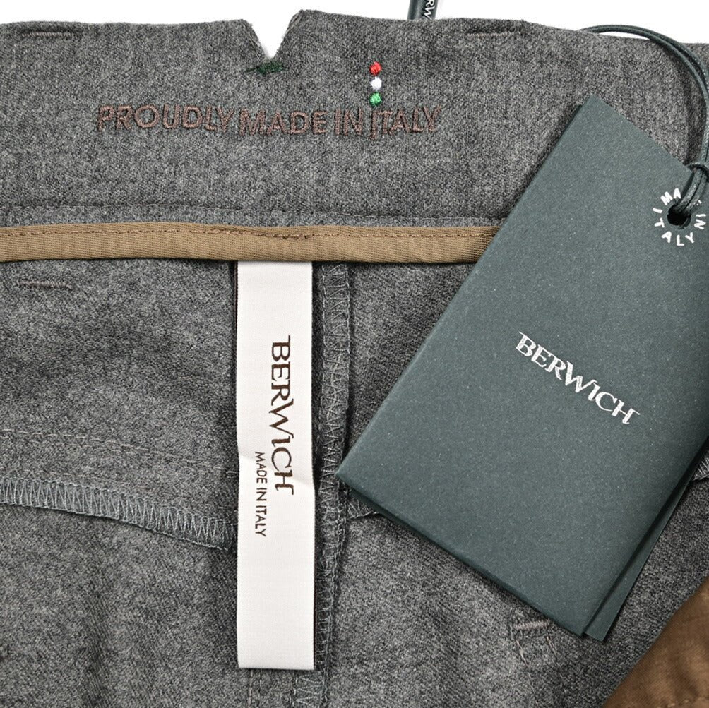 SALE｜BERWICH "BAROLO 185" ストレッチウール 5ポケットスリムパンツ｜433377-46｜GUARDAROBA MILANO OFFICIAL STORE