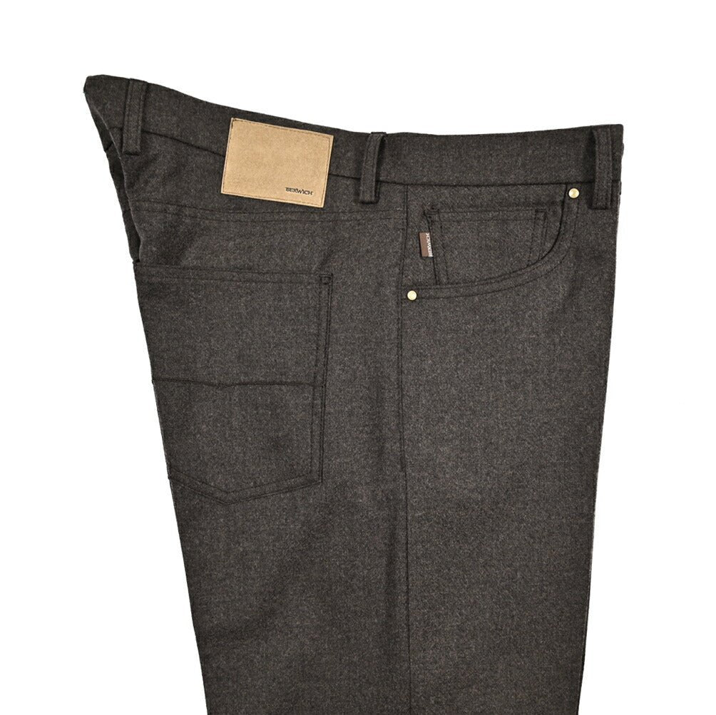 SALE｜BERWICH "BAROLO 185" ストレッチウール 5ポケットスリムパンツ｜433420-46｜GUARDAROBA MILANO OFFICIAL STORE