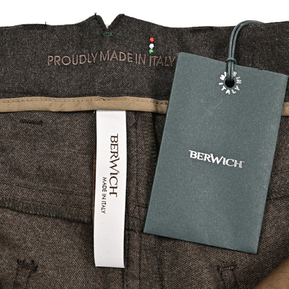 SALE｜BERWICH "BAROLO 185" ストレッチウール 5ポケットスリムパンツ｜433420-46｜GUARDAROBA MILANO OFFICIAL STORE