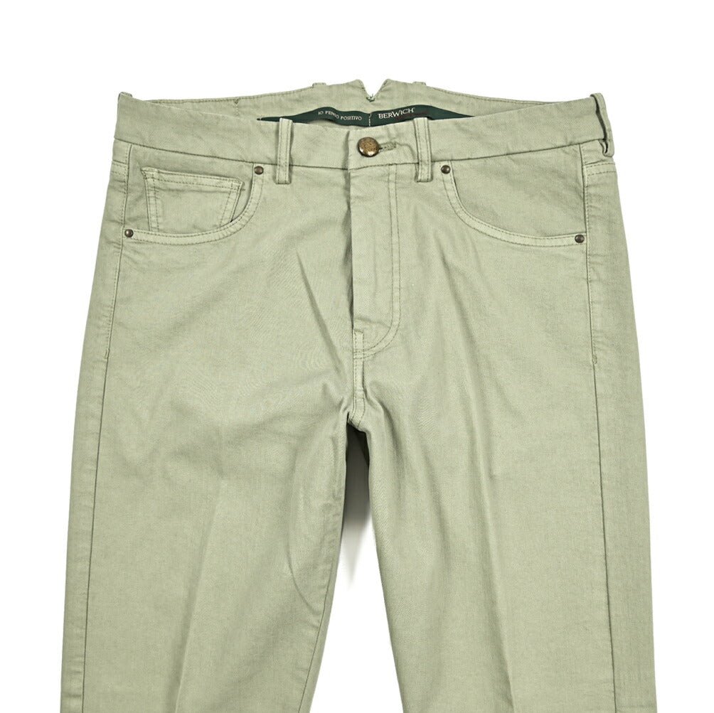 SALE｜BERWICH "BAROLO" ストレッチコットン 5ポケットパンツ｜421886 - 31｜GUARDAROBA MILANO OFFICIAL STORE