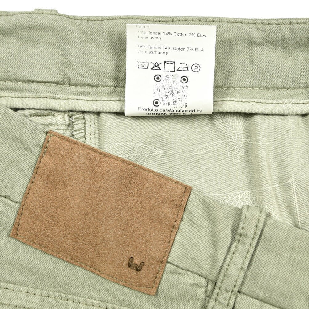 SALE｜BERWICH "BAROLO" ストレッチコットン 5ポケットパンツ｜421886 - 31｜GUARDAROBA MILANO OFFICIAL STORE