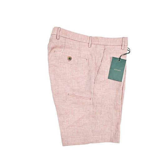 SALE｜BERWICH BER_MUDA リネン100% ノータックバミューダショーツ｜422326 - 46｜GUARDAROBA MILANO OFFICIAL STORE