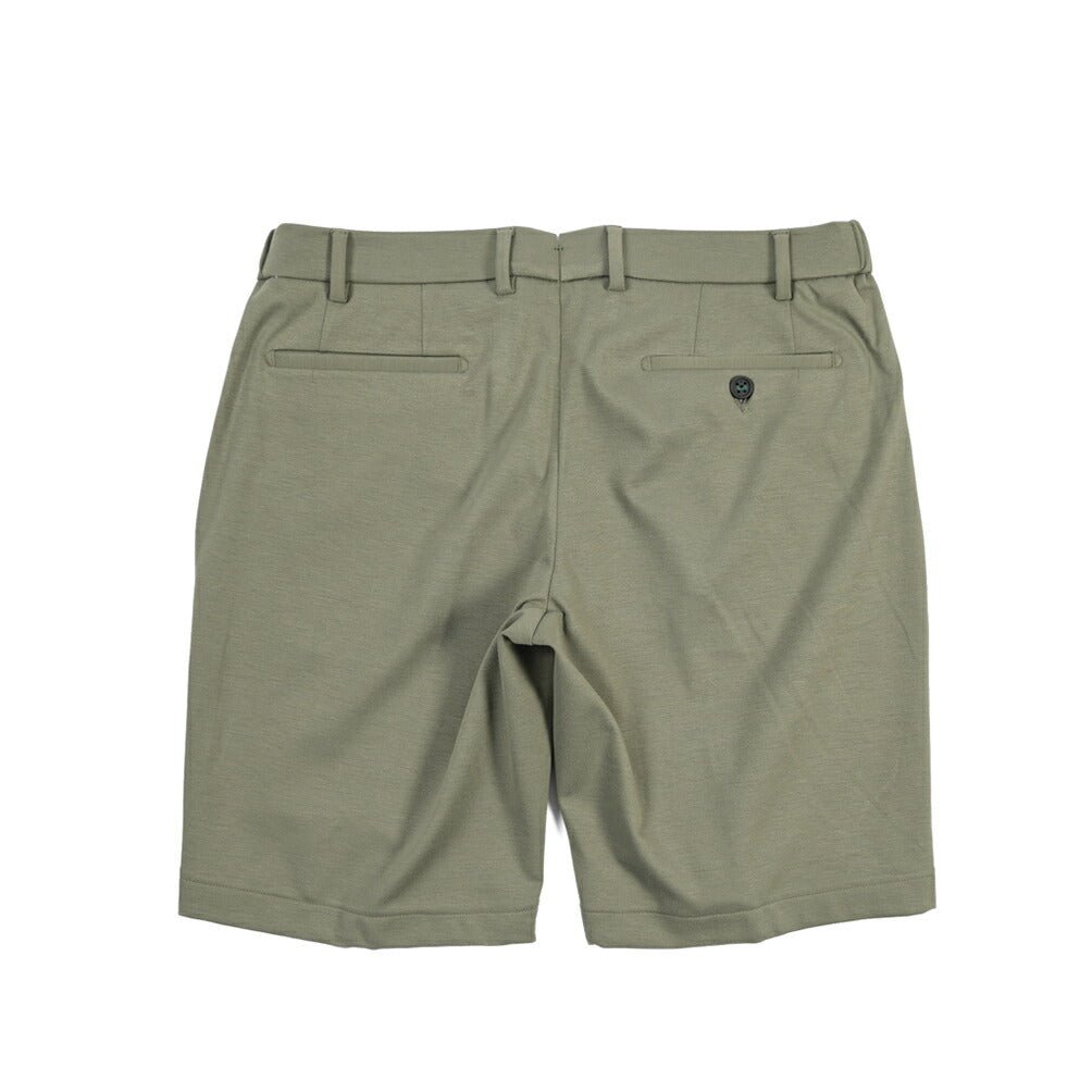 SALE｜BERWICH “BERMUDA ELAX” ストレッチナイロン ジャージーショーツ カーキグリーン(army) 50 | GUARDAROBA MILANO OFFICIAL STORE