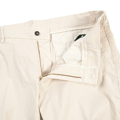 SALE｜BERWICH “BERMUDA ELAX-GD” ストレッチコットン ノータックショーツ オフホワイト(latte802) 54 | GUARDAROBA MILANO OFFICIAL STORE