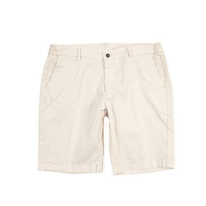 SALE｜BERWICH “BERMUDA ELAX-GD” ストレッチコットン ノータックショーツ オフホワイト(latte802) 54 | GUARDAROBA MILANO OFFICIAL STORE