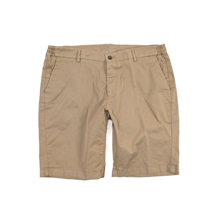 SALE｜BERWICH “BERMUDA ELAX-GD” ストレッチコットン ノータックショーツ ブラウン(noce724) 54 | GUARDAROBA MILANO OFFICIAL STORE