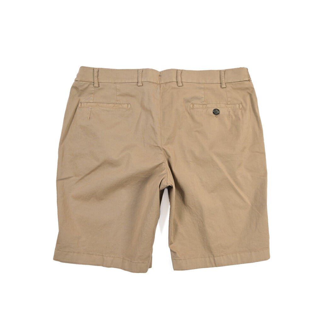 SALE｜BERWICH “BERMUDA ELAX-GD” ストレッチコットン ノータックショーツ ブラウン(noce724) 54 | GUARDAROBA MILANO OFFICIAL STORE