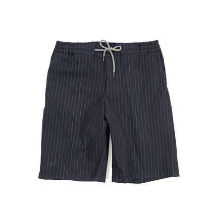 SALE｜BERWICH “BERMUDA JOGGER” ストレッチコットン ノータックショーツ ネイビー(navy665) S | GUARDAROBA MILANO OFFICIAL STORE