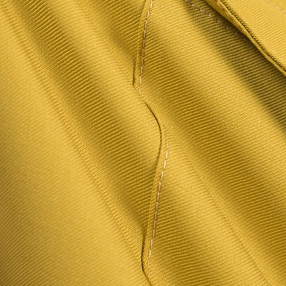 SALE｜BERWICH “BERMUDA SAFARI” ウール100% ノータックショーツ イエロー(yellow) XS | GUARDAROBA MILANO OFFICIAL STORE