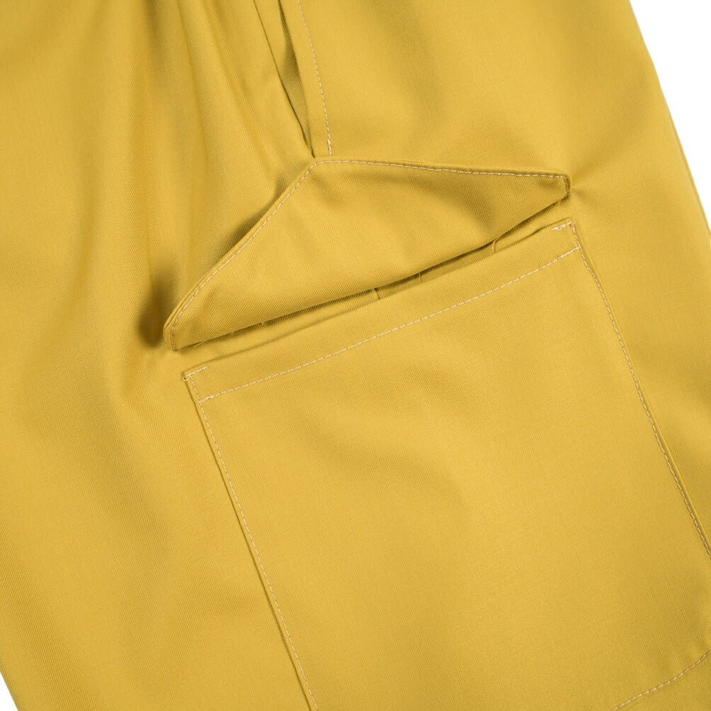 SALE｜BERWICH “BERMUDA SAFARI” ウール100% ノータックショーツ イエロー(yellow) XS | GUARDAROBA MILANO OFFICIAL STORE