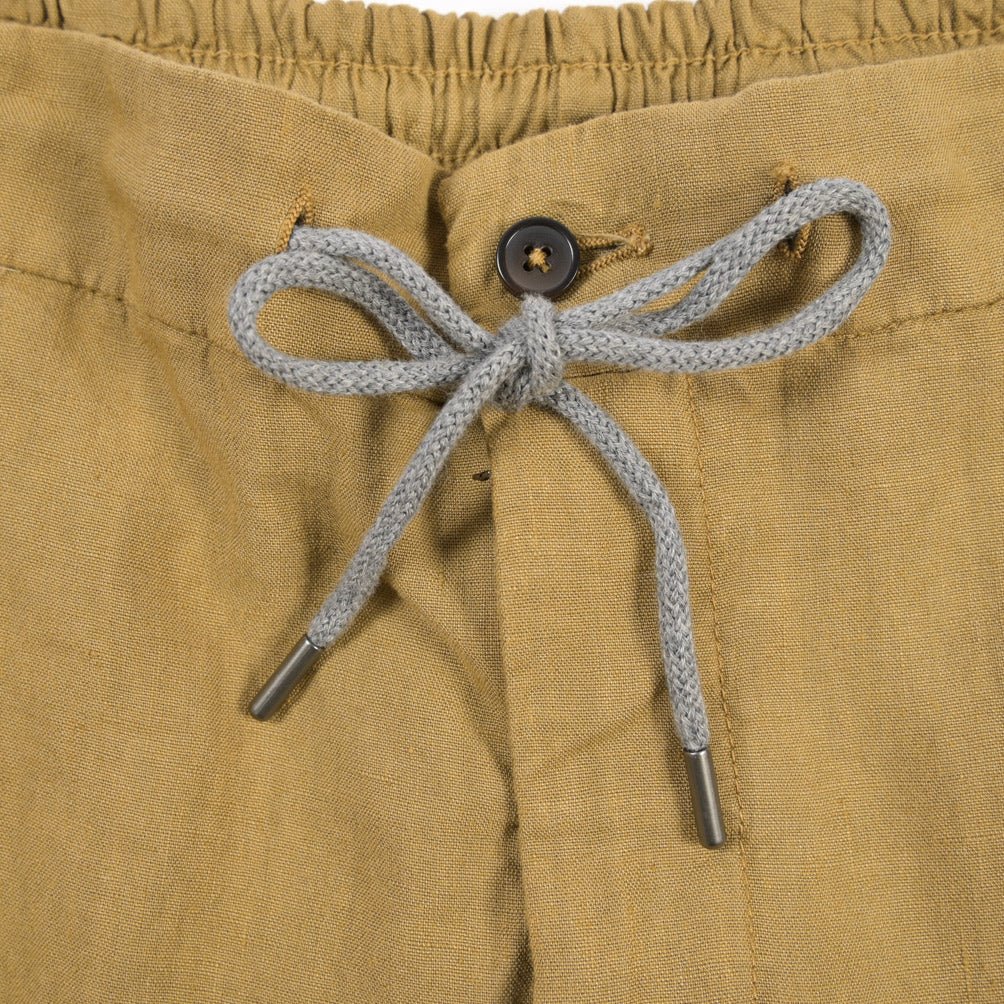 SALE｜BERWICH “BERMUDA SAFARI” リネン100% ノータックショーツ ベージュ(beige591) XS | GUARDAROBA MILANO OFFICIAL STORE