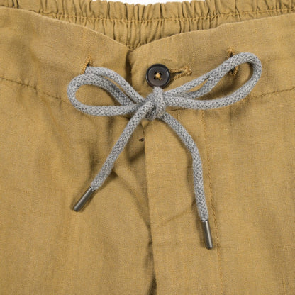 SALE｜BERWICH “BERMUDA SAFARI” リネン100% ノータックショーツ ベージュ(beige591) XS | GUARDAROBA MILANO OFFICIAL STORE