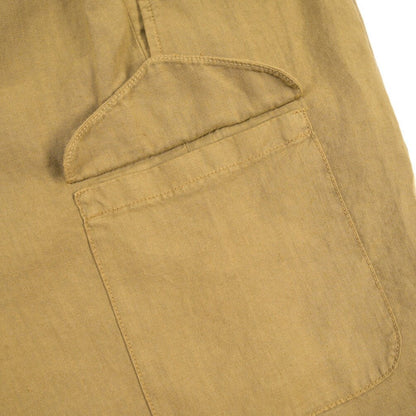 SALE｜BERWICH “BERMUDA SAFARI” リネン100% ノータックショーツ ベージュ(beige591) XS | GUARDAROBA MILANO OFFICIAL STORE