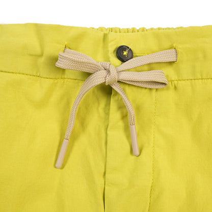 SALE｜BERWICH “BERMUDA SAFARI-GD” リネン混コットン ストレッチショーツ イエロー(cedro3945) M | GUARDAROBA MILANO OFFICIAL STORE
