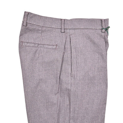 SALE｜BERWICH "CHIAIA" ストレッチコットン ワンタックスラックス｜425389 - 48｜GUARDAROBA MILANO OFFICIAL STORE