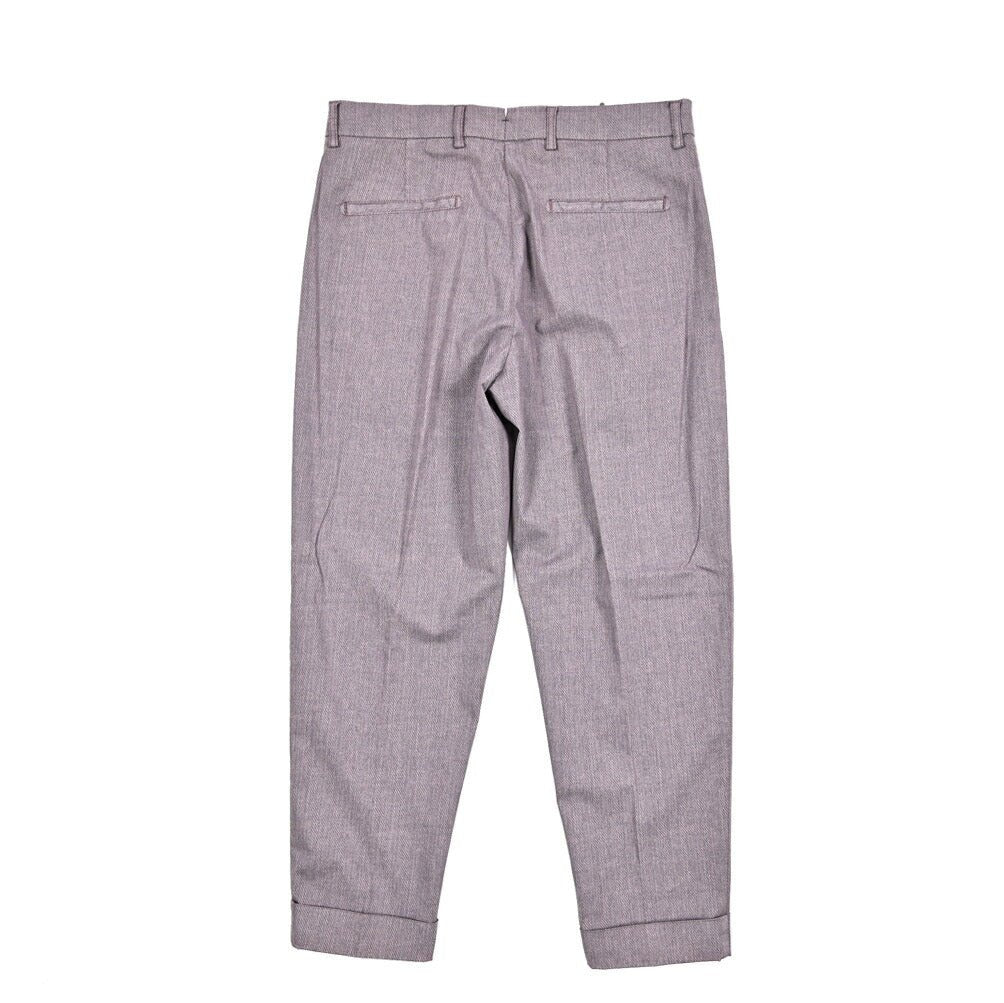 SALE｜BERWICH "CHIAIA" ストレッチコットン ワンタックスラックス｜425389 - 48｜GUARDAROBA MILANO OFFICIAL STORE