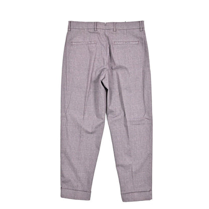 SALE｜BERWICH "CHIAIA" ストレッチコットン ワンタックスラックス｜425389 - 48｜GUARDAROBA MILANO OFFICIAL STORE