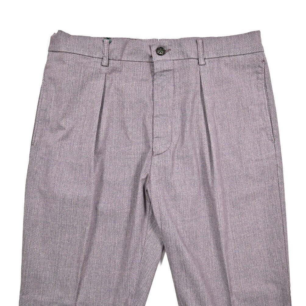 SALE｜BERWICH "CHIAIA" ストレッチコットン ワンタックスラックス｜425389 - 48｜GUARDAROBA MILANO OFFICIAL STORE