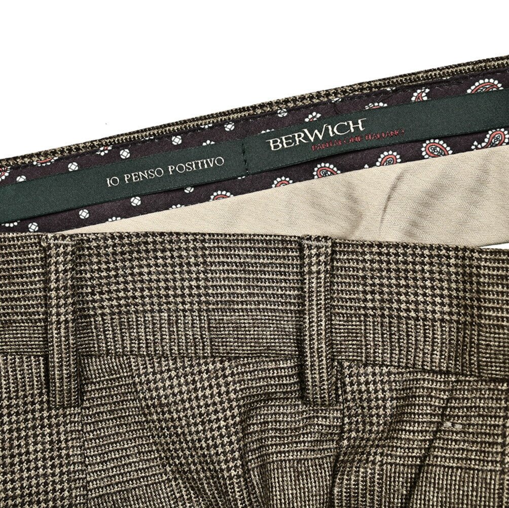 SALE｜BERWICH MORELLO ヴァージンウール100% ノータックスラックス｜GUARDAROBA MILANO OFFICIAL STORE
