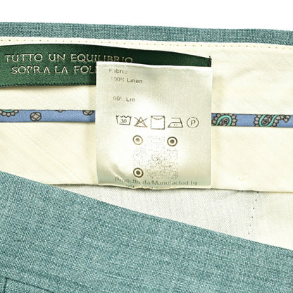 SALE｜BERWICH "MORELLO" リネン100% ワンタックスリムスラックス｜421848 - 46｜GUARDAROBA MILANO OFFICIAL STORE